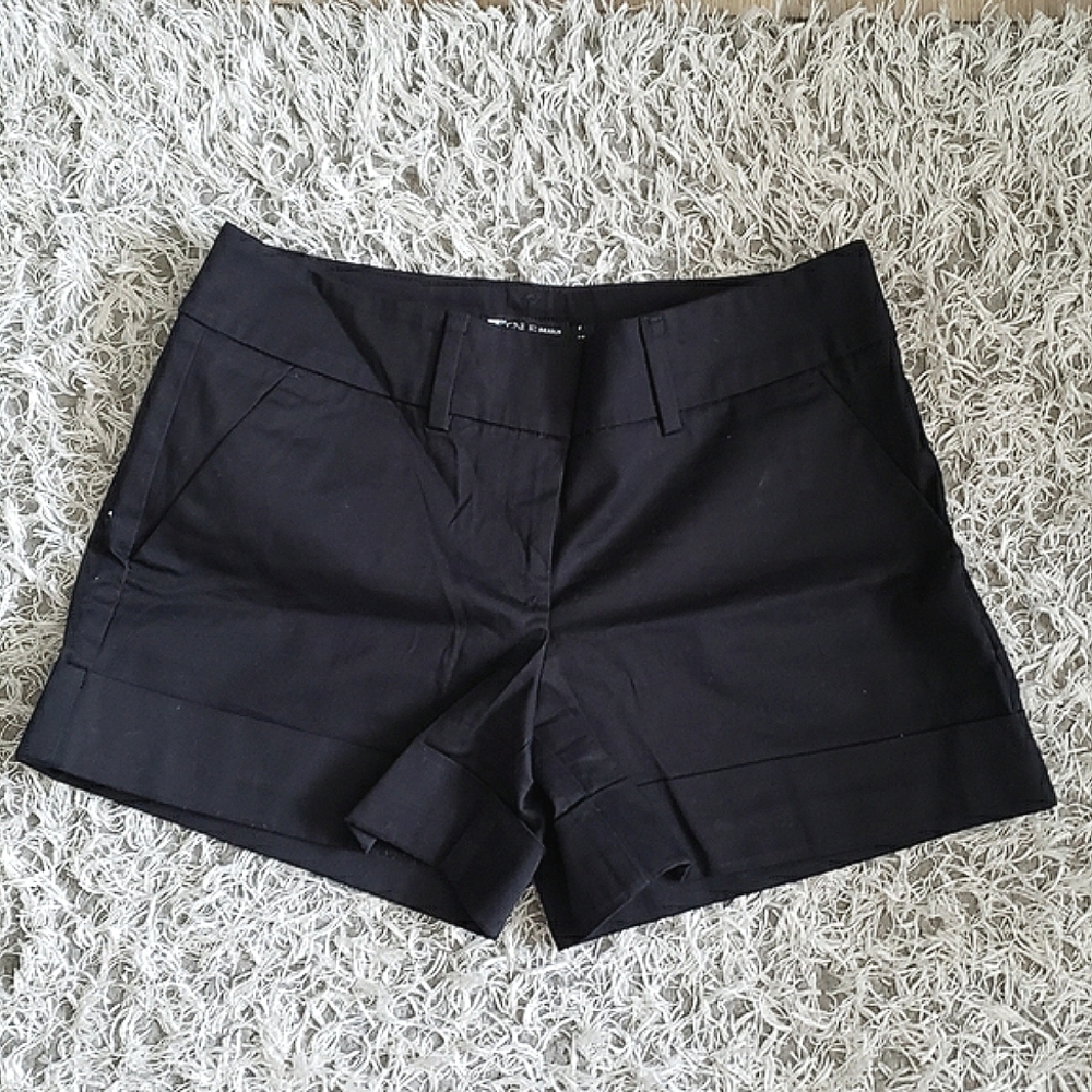 New York and Company Black Color Shorts, 4